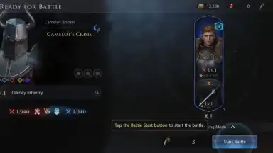 Capture d'écran de King Arthur: Legends Rise 8