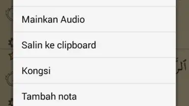 Capture d'écran de Quran Bahasa Melayu 6