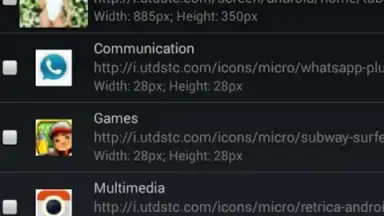 Capture d'écran de GetThemAll Any File Downloader 2