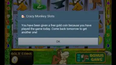 Capture d'écran de Crazy monkey slot 7