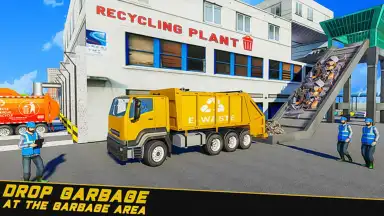 Capture d'écran de Offroad Truck Simulator - Garbage Truck Game 6