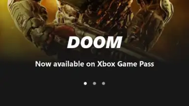 Capture d'écran de Xbox Game Pass 1