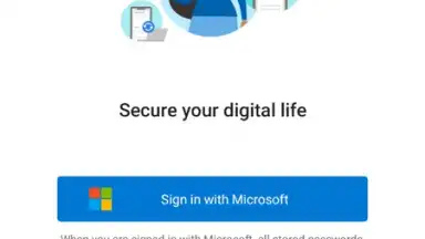Capture d'écran de Microsoft Authenticator 14