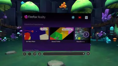 Capture d'écran de Firefox Reality 4