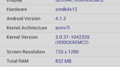 Capture d'écran de CPU-Z 2