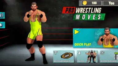 Capture d'écran de Tag Team Wrestling Games: Mega Cage Ring Fighting 10