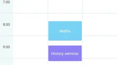 Capture d'écran de Class Schedule 5