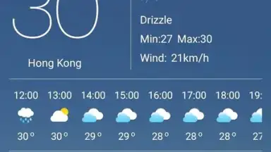 Capture d'écran de Live Weather Forecast 3