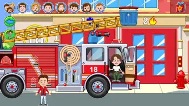 Capture d'écran de My Town : Firestation Free 8