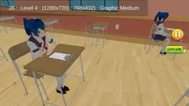 Capture d'écran de YUMI High School Simulator 3D 1