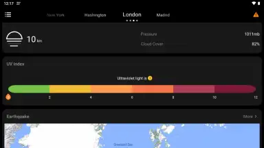 Capture d'écran de WeaSce Weather 7