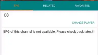 Capture d'écran de TVTAP 3