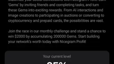 Capture d'écran de Nicegram: Web3 for Telegram X 10
