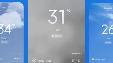 Capture d'écran de Weather - By Xiaomi 13
