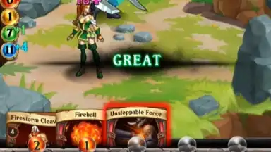 Capture d'écran de Heroes of Battle Cards 4