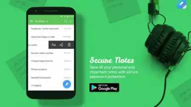 Capture d'écran de Secure Notes 3