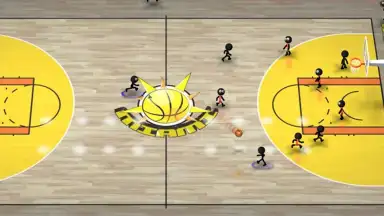 Capture d'écran de Stickman Basketball 2