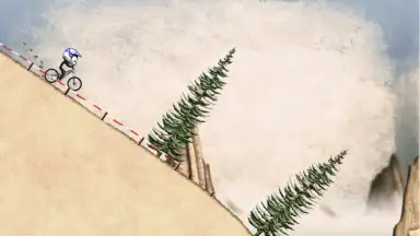 Capture d'écran de Stickman Downhill 3