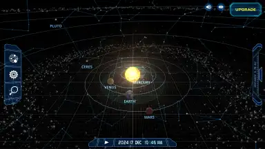 Capture d'écran de Solar System Scope 7