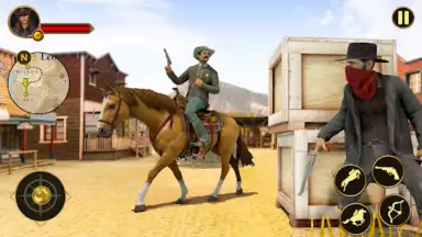 Capture d'écran de West Cowboy Games Horse Riding 6