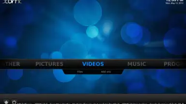 Capture d'écran de Kodi 2
