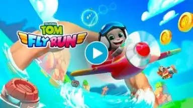 Capture d'écran de Talking Tom Fly Run 1