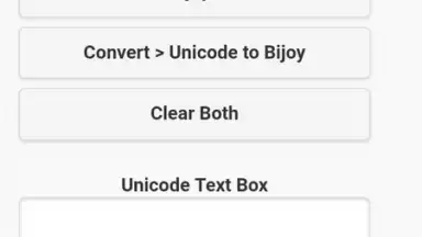 Capture d'écran de Unicode - Bijoy Converter 5