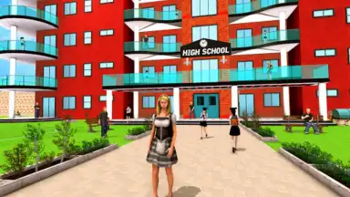 Capture d'écran de My High School Games Girl Life 3