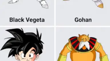 Capture d'écran de Draw Goku 4