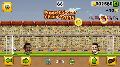 Capture d'écran de Puppet Soccer Champions 2015 3