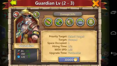 Capture d'écran de Castle Clash 2