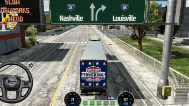 Capture d'écran de Truck Simulator Drive USA: EVO 3