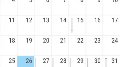 Capture d'écran de HTC Calendar 1