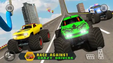 Capture d'écran de Car Stunt Race 3d - Car Games 1