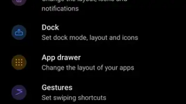 Capture d'écran de Microsoft Launcher 11