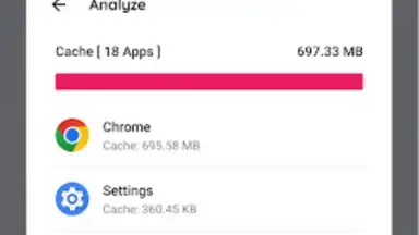 Capture d'écran de Zero Cleaner: clear cache 6