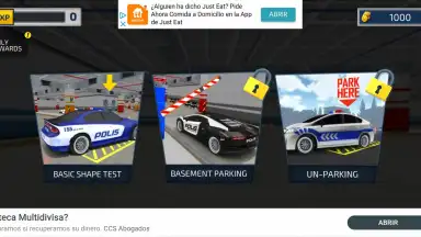 Capture d'écran de Police Parking Adventure 4