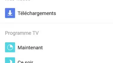 Capture d'écran de myCANAL 7
