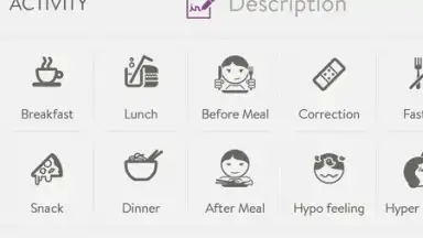 Capture d'écran de mySugr Diabetes Logbook 1