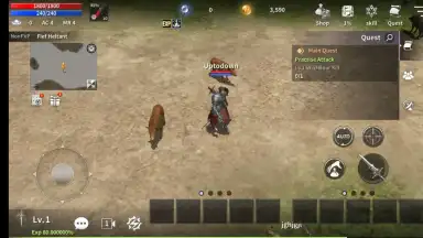 Capture d'écran de Dragon Raja Origin on ZEMIT 6