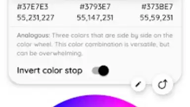 Capture d'écran de Color Palette 3
