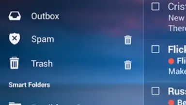 Capture d'écran de Yahoo Mail 5