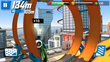 Capture d'écran de Hot Wheels: Race Off 2