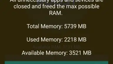 Capture d'écran de Ram Booster & Cleaner 5