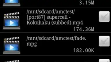 Capture d'écran de Video Converter Android 1