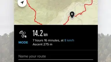 Capture d'écran de Suunto 3