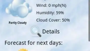 Capture d'écran de Local weather 5