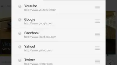 Capture d'écran de Du Browser for Tablet 4
