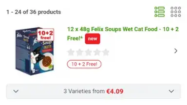 Capture d'écran de Zooplus: Online pet shop 10
