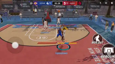 Capture d'écran de NBA Infinite 9